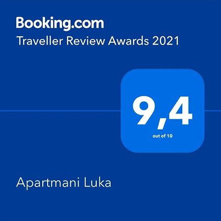 Apartmani Luka 赫尔采格诺维 外观 照片